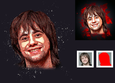 12 Halftone Effect Photoshop Actions Bundle - Artixty