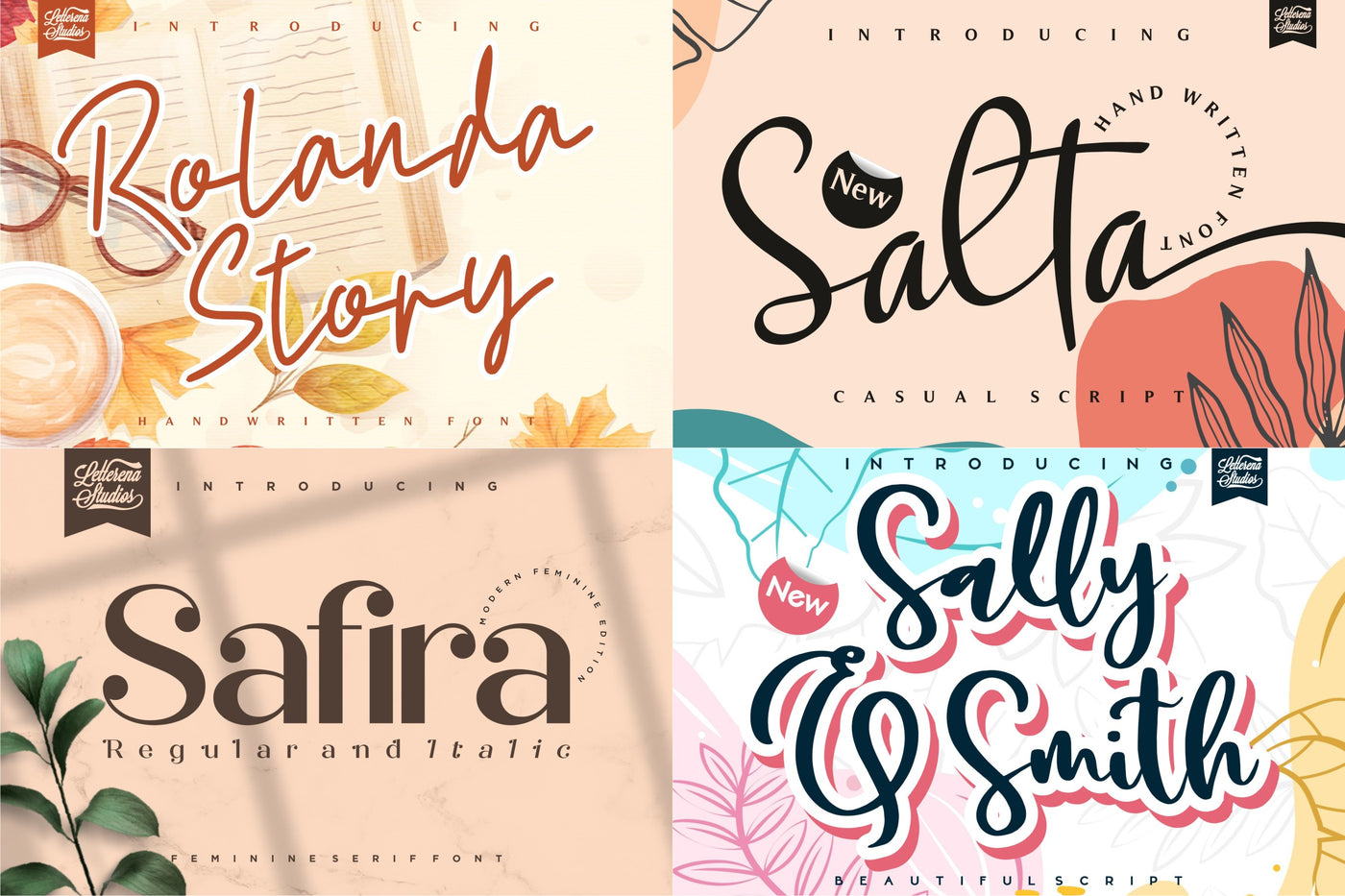 The Aristocratic Font Mega Bundle - 144 Classic Fonts-Fonts-Artixty