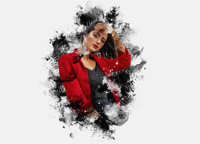 22 Watercolor Effect Photoshop Actions Bundle - Artixty