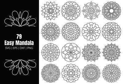 350+ Super Mandala Designs Bundle-Templates-Artixty