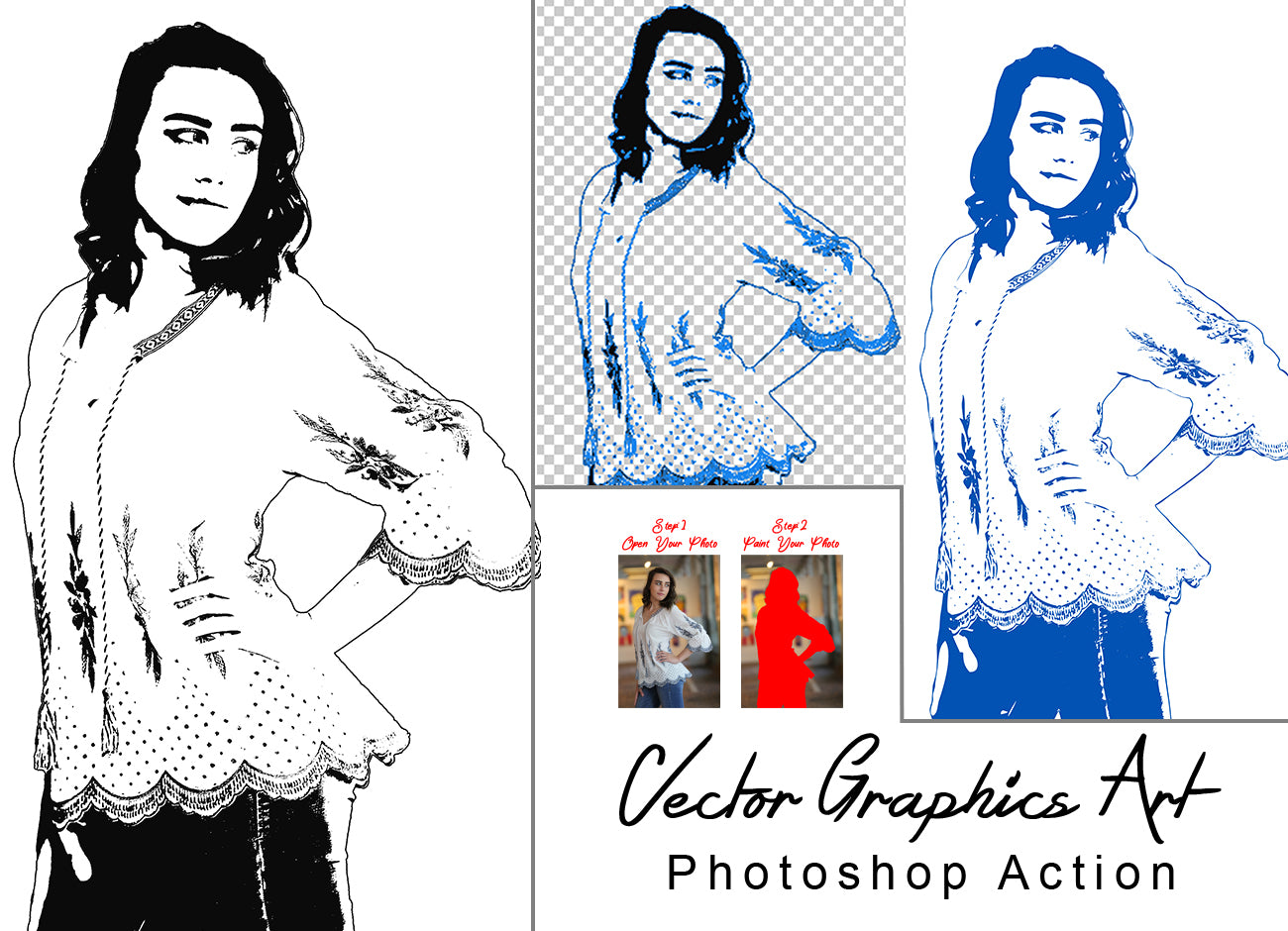 12-In-1 Super Art Photoshop Actions Bundle - Artixty