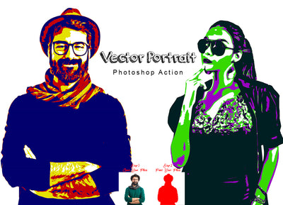 16 Vector Photoshop Actions Bundle - Artixty