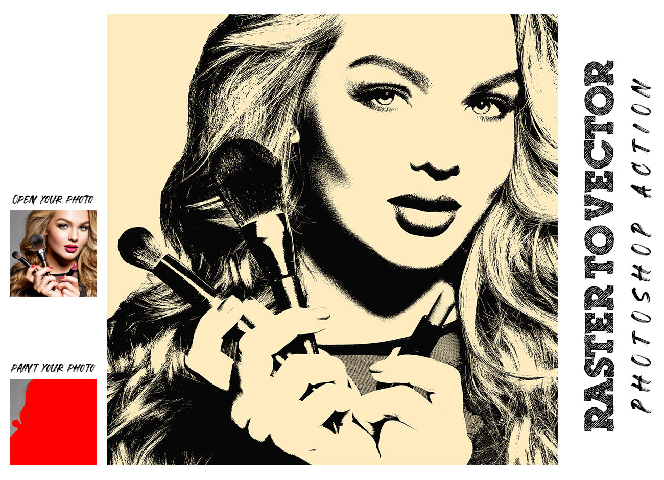 Pro Effect Photoshop Actions Bundle - Artixty