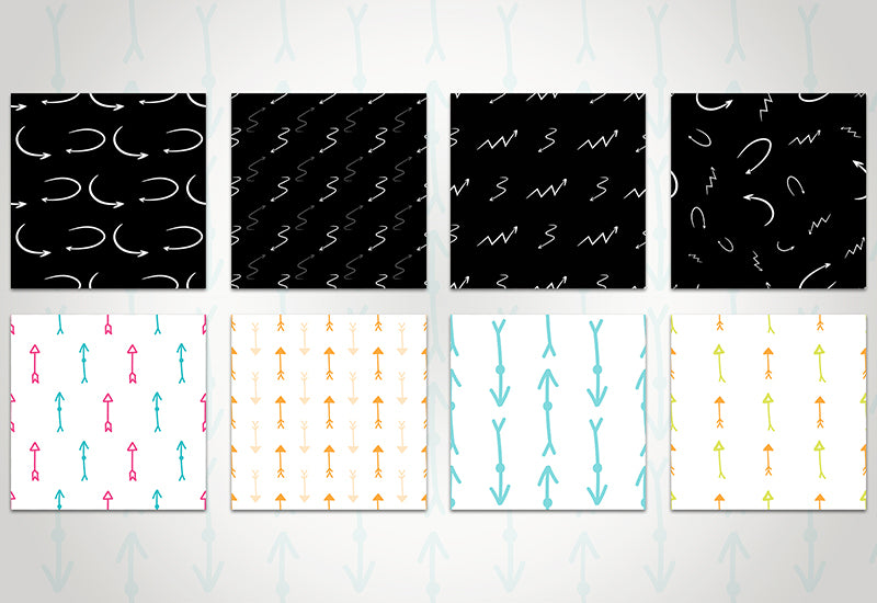 214+ Lovely Seamless Vector Patterns Bundle-Graphics-Artixty