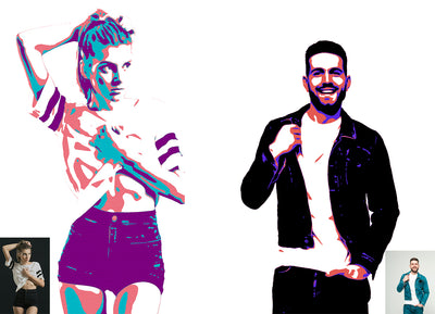 16 Vector Photoshop Actions Bundle - Artixty