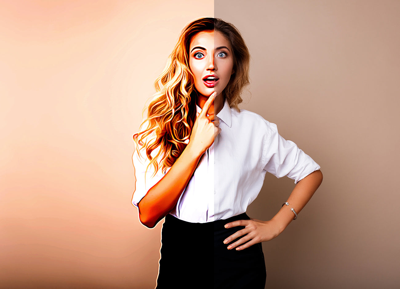Pro Art Effect Photoshop Actions Bundle - Artixty