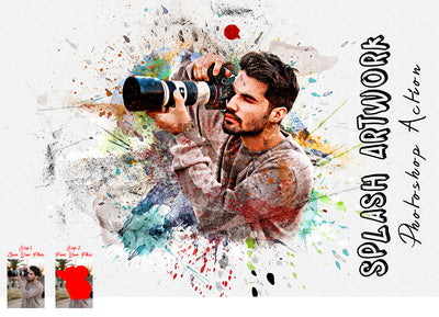15-In-1 Realistic Effects Photoshop Actions Bundle - Artixty
