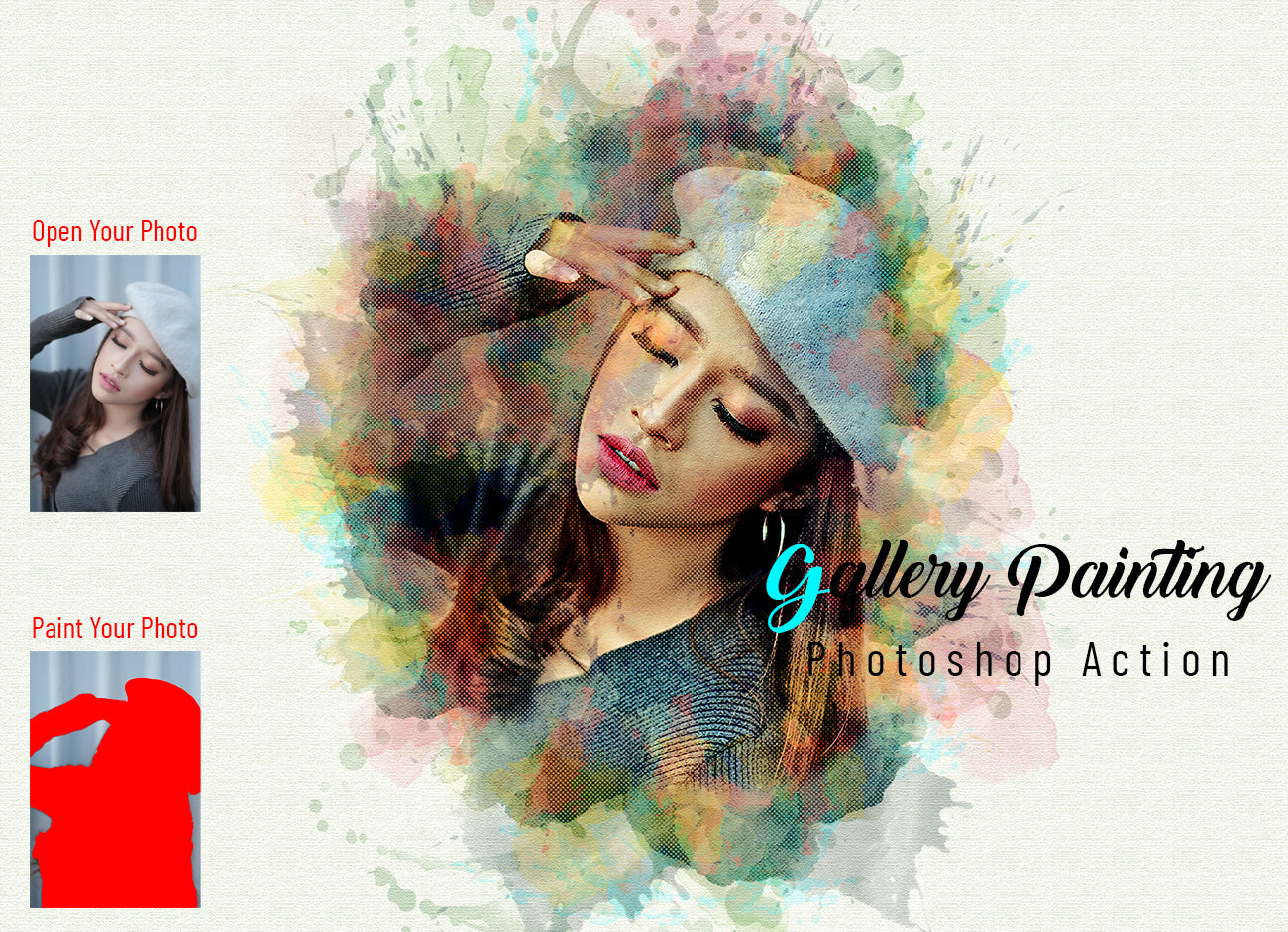 The Surprised Effect Photoshop Actions Bundle - Artixty