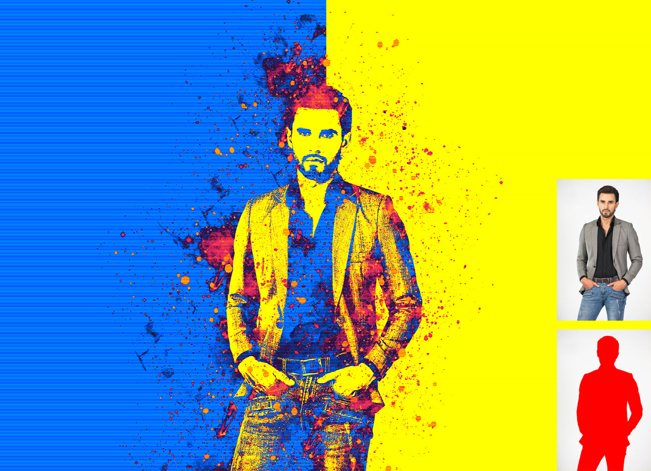15-In-1 Drawing Effect Photoshop Actions Bundle - Artixty