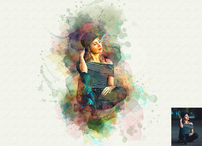 The Surprised Effect Photoshop Actions Bundle - Artixty
