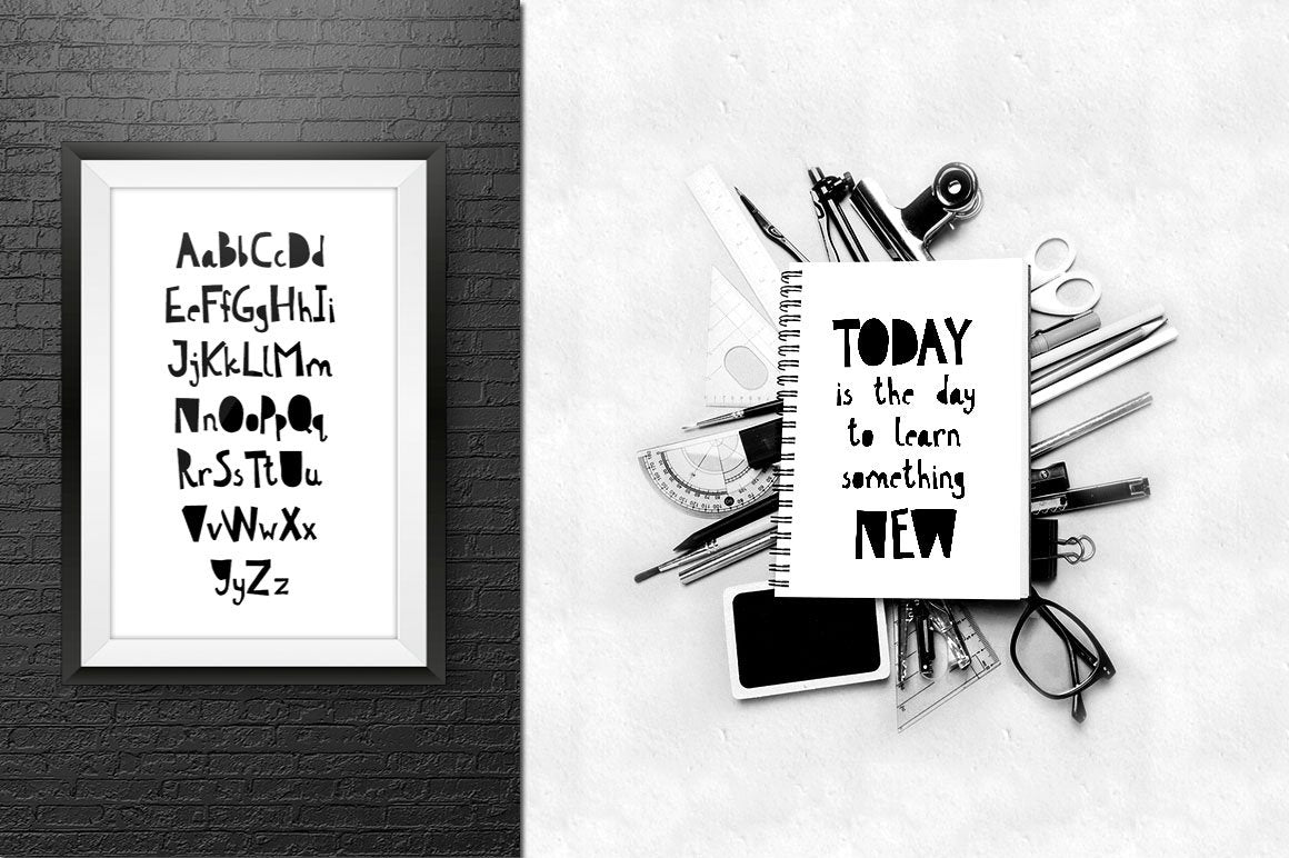 Playful Font Bundle - 4 Classy Fonts - Artixty