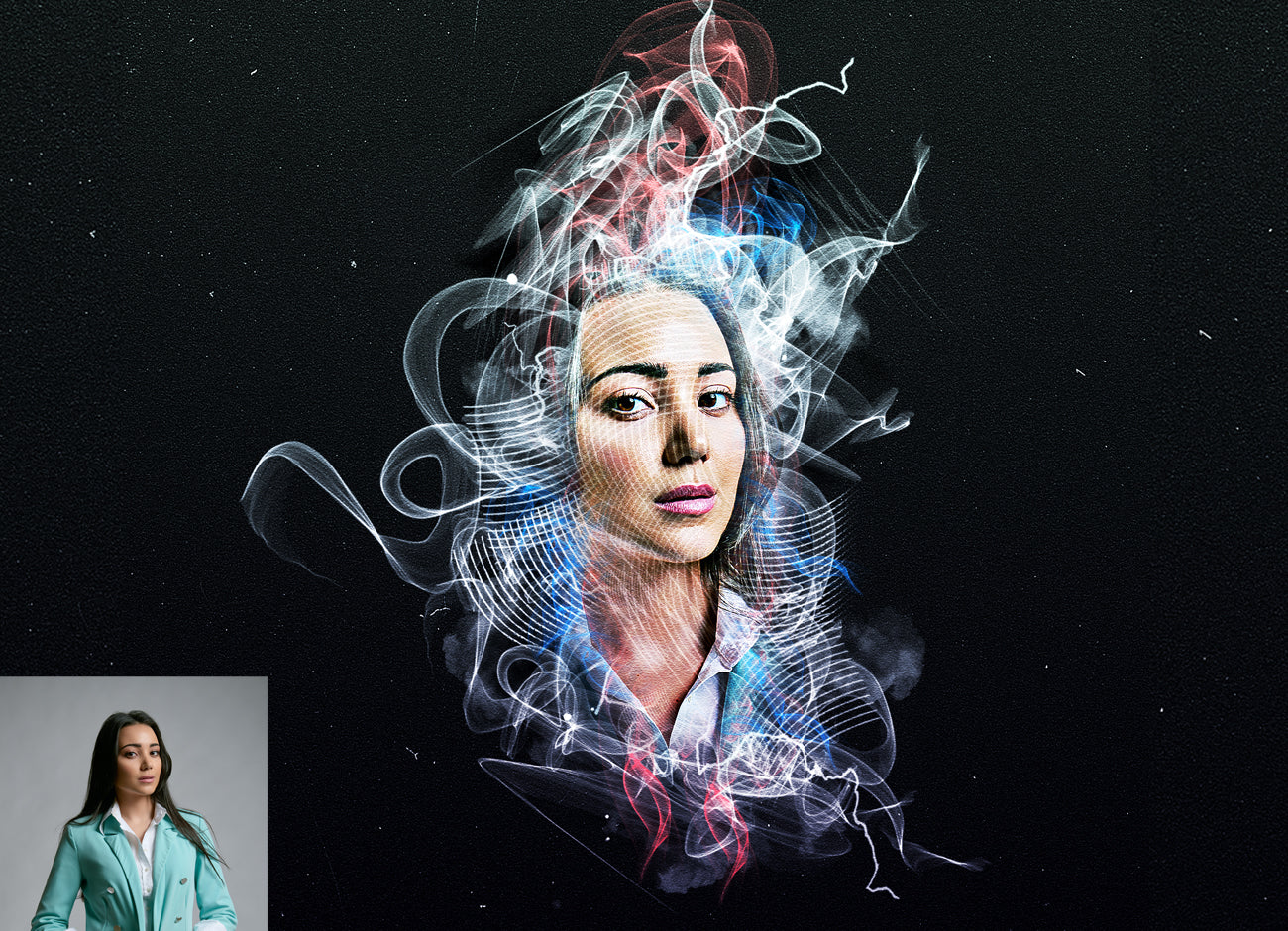 11-In-1 Smoke Photoshop Actions Bundle - Artixty