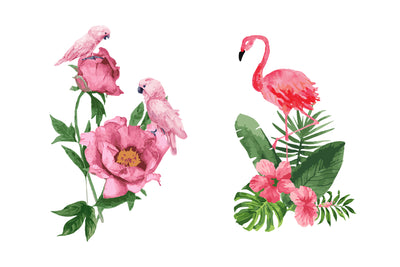 1090 Prestigious Watercolor Illustrations Bundle-Graphics-Artixty