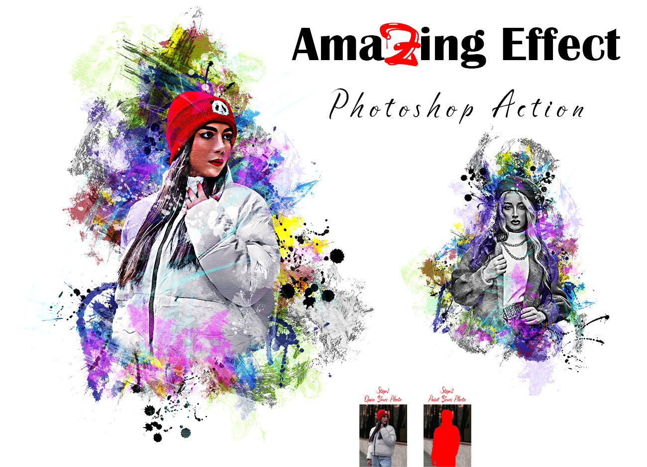 15-In-1 Extreme Effects Photoshop Actions Bundle - Artixty