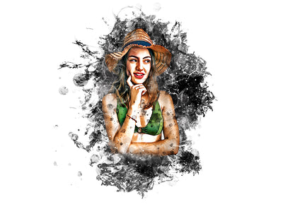 22 Watercolor Effect Photoshop Actions Bundle - Artixty