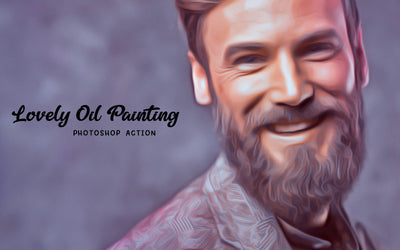 Digital Oil Art Photoshop Actions