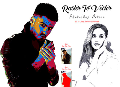 16 Vector Photoshop Actions Bundle - Artixty