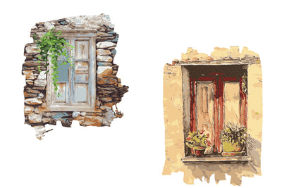 1090 Prestigious Watercolor Illustrations Bundle-Graphics-Artixty