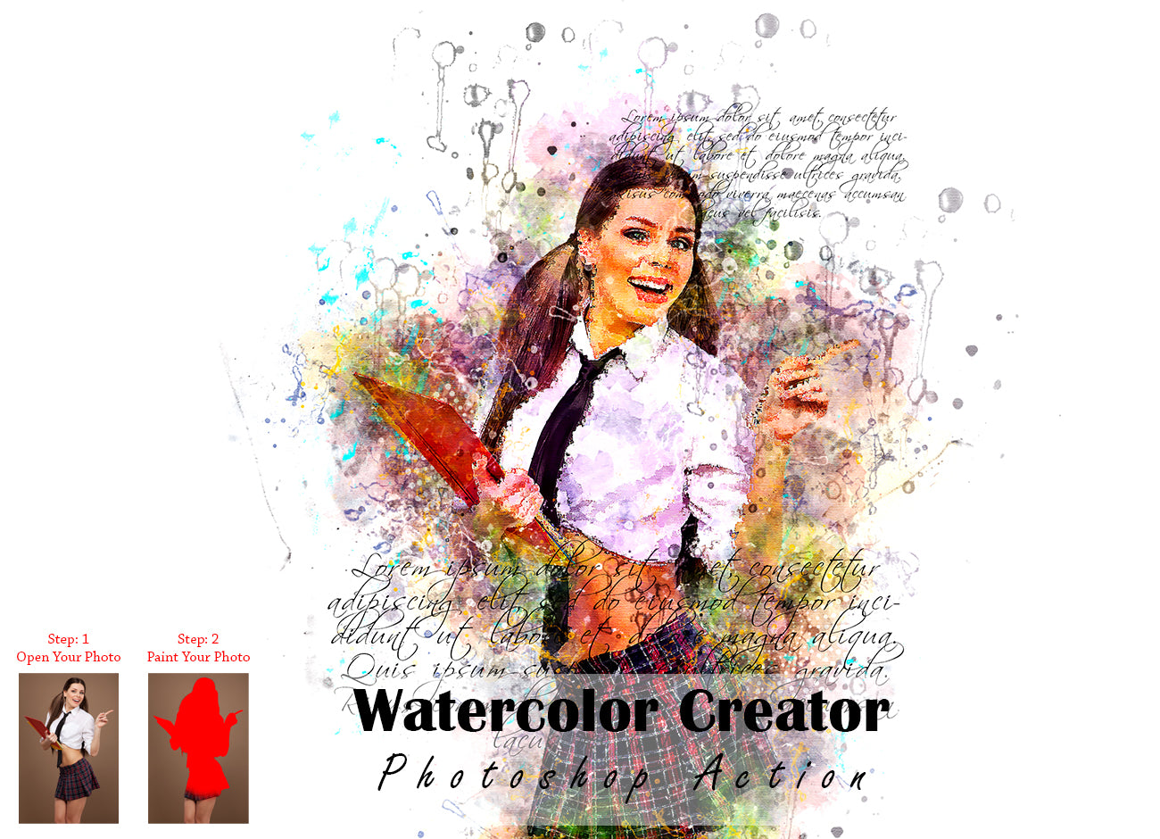 12-In-1 Super Art Photoshop Actions Bundle - Artixty