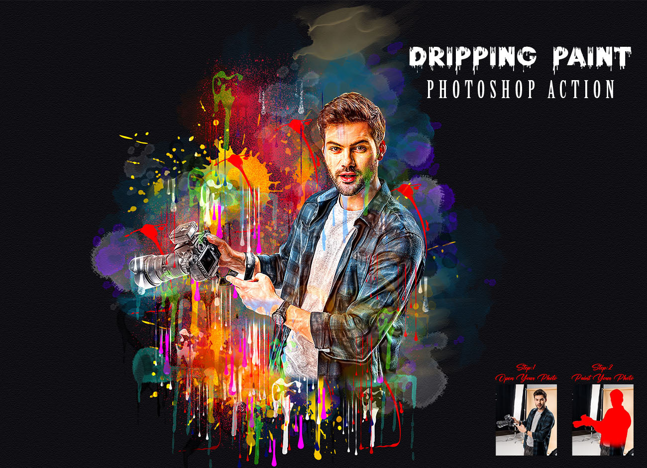 15 Unique Effect Photoshop Actions Bundle - Artixty