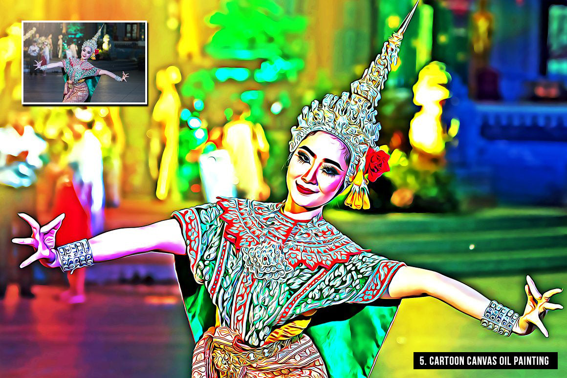 The 10-in-1 Fabulous Oil Paint Effects Bundle-Add-Ons-Artixty