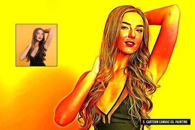 The 10-in-1 Fabulous Oil Paint Effects Bundle-Add-Ons-Artixty
