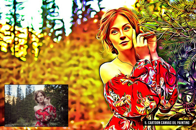 The 10-in-1 Fabulous Oil Paint Effects Bundle-Add-Ons-Artixty