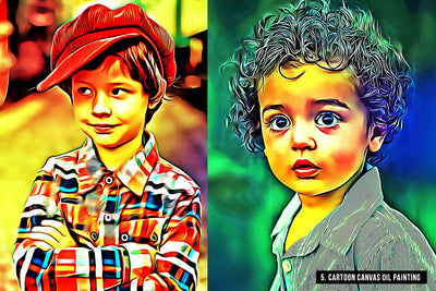 The 10-in-1 Fabulous Oil Paint Effects Bundle-Add-Ons-Artixty