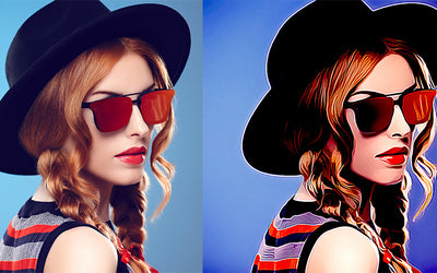 Digital Oil Art Photoshop Actions