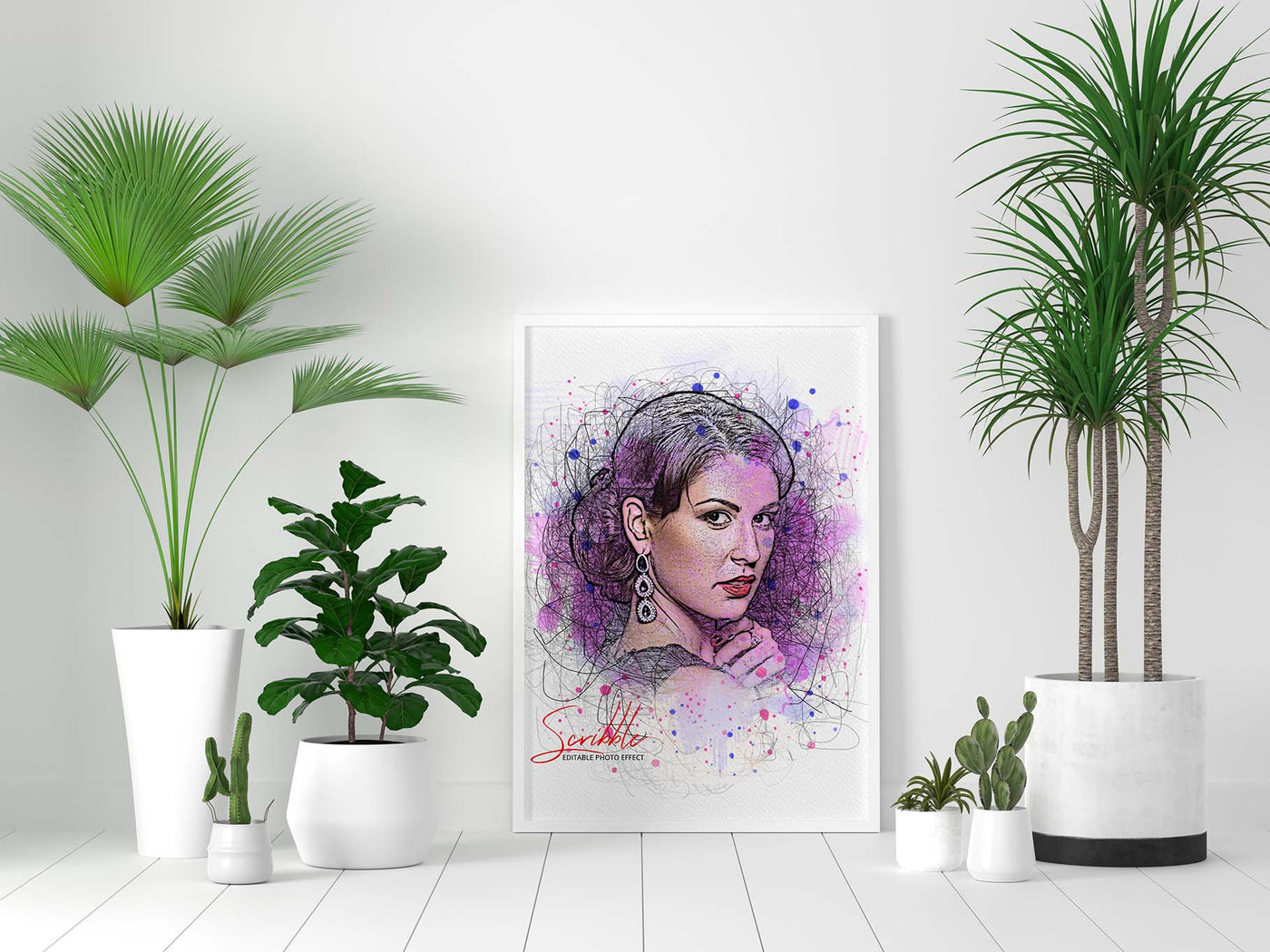 The Scribble & Sketch Photo Effects Templates Bundle - Artixty