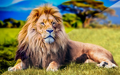Digital Oil Art Photoshop Actions