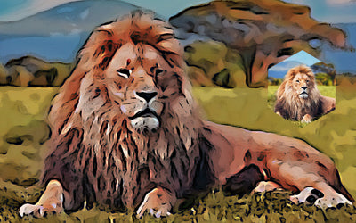 Digital Oil Art Photoshop Actions