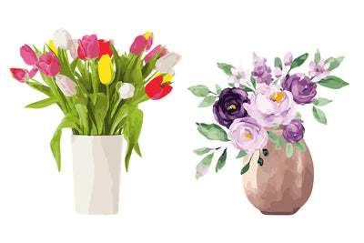 1090 Prestigious Watercolor Illustrations Bundle-Graphics-Artixty