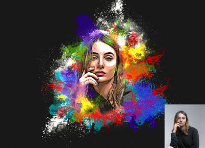 12 Halftone Effect Photoshop Actions Bundle - Artixty