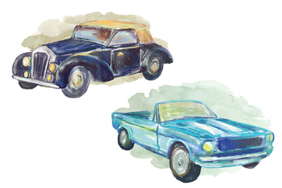 1090 Prestigious Watercolor Illustrations Bundle-Graphics-Artixty