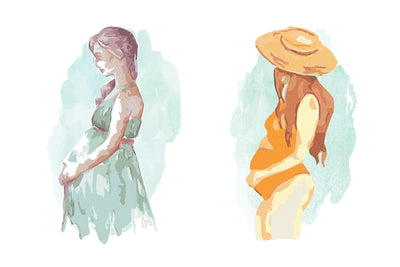 1090 Prestigious Watercolor Illustrations Bundle-Graphics-Artixty
