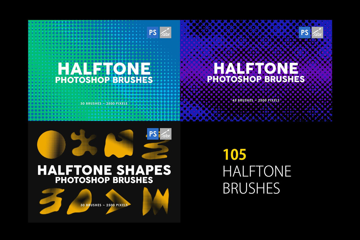 3000+ Photoshop Texture & Stamp Brushes Bundle - Artixty