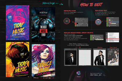 The Phenomenal Flyer Templates & Stock Models Bundle - Artixty