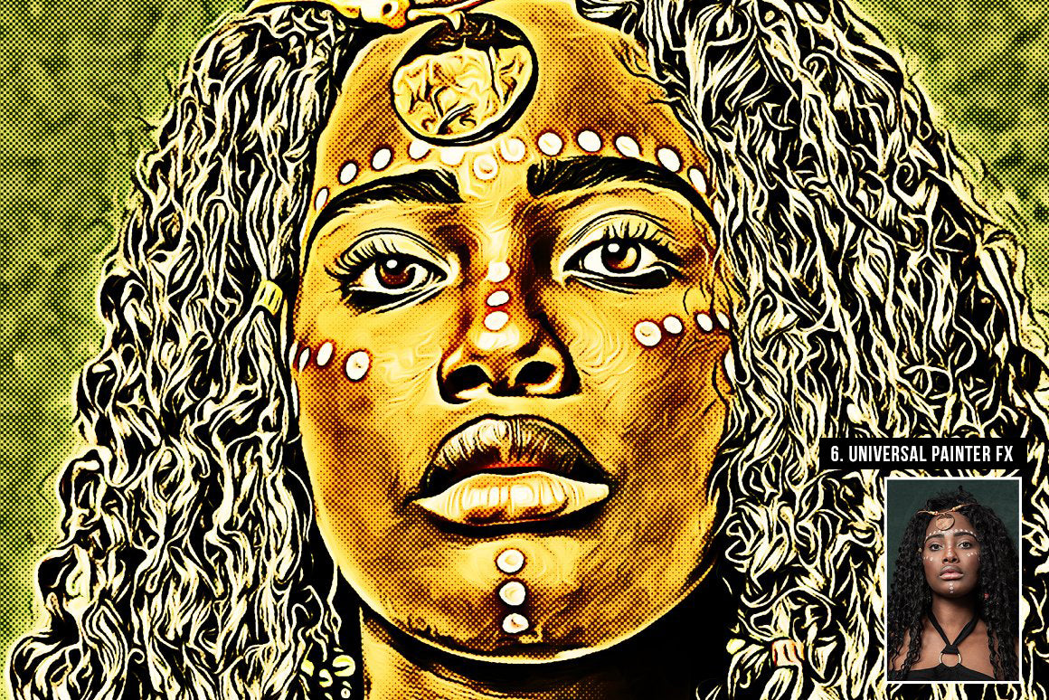 The 10-in-1 Fabulous Oil Paint Effects Bundle-Add-Ons-Artixty