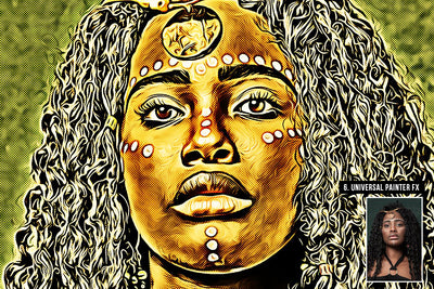 The 10-in-1 Fabulous Oil Paint Effects Bundle-Add-Ons-Artixty