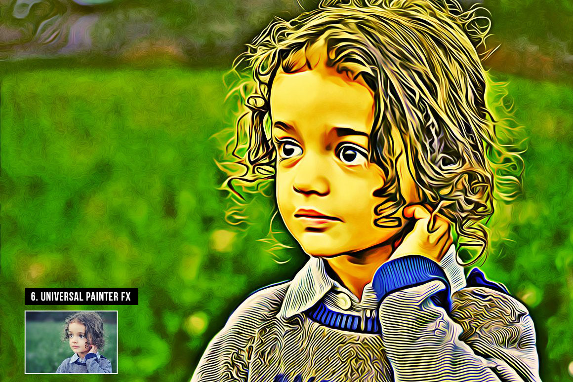The 10-in-1 Fabulous Oil Paint Effects Bundle-Add-Ons-Artixty