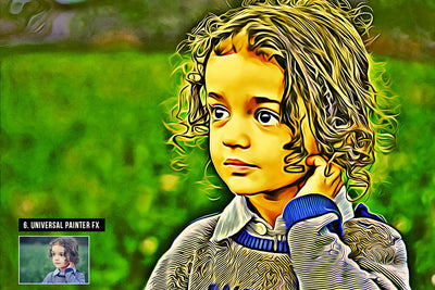 The 10-in-1 Fabulous Oil Paint Effects Bundle-Add-Ons-Artixty