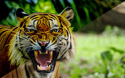 Digital Oil Art Photoshop Actions