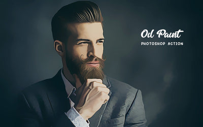 Digital Oil Art Photoshop Actions