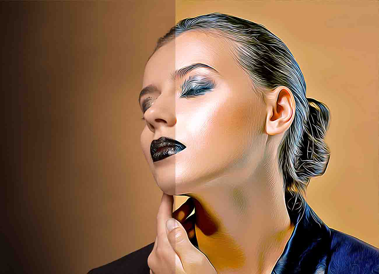 12 Mixed Art Photoshop Actions Bundle - Artixty