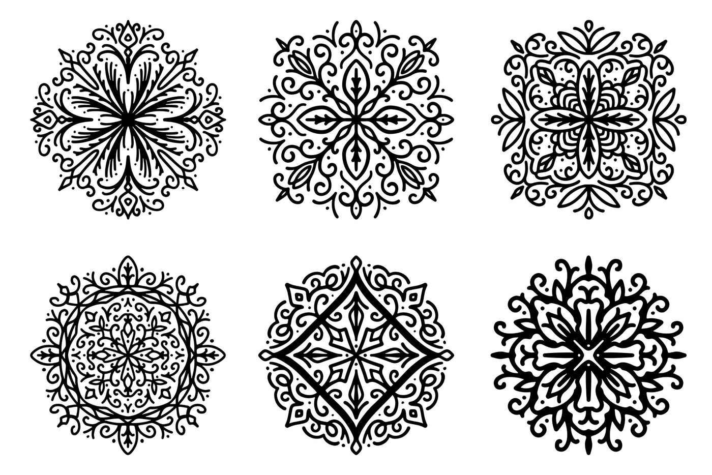 The 625 Mandala Illustrations Collection - Artixty