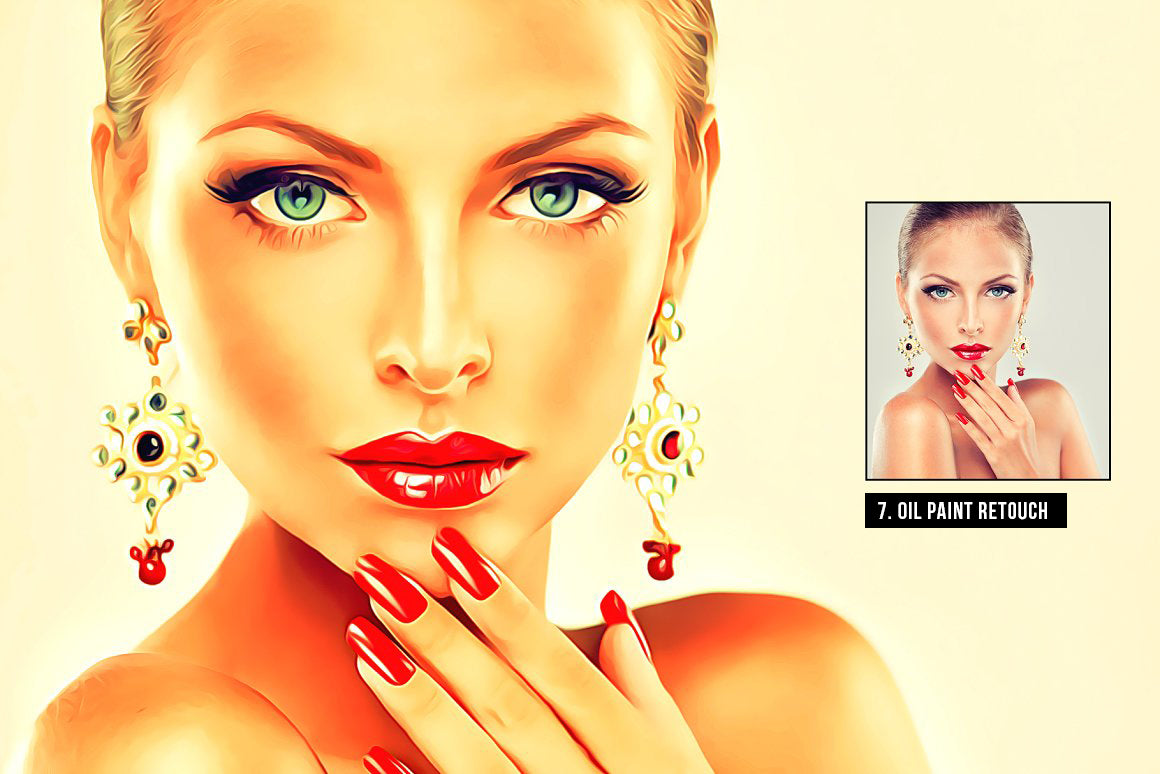 The 10-in-1 Fabulous Oil Paint Effects Bundle-Add-Ons-Artixty