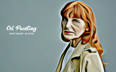 Digital Oil Art Photoshop Actions