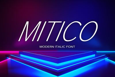 60 Italic Modern Fonts Mega Bundle - Artixty