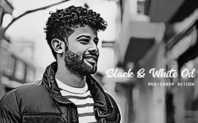 Digital Oil Art Photoshop Actions